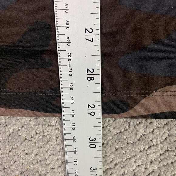 ASRV Cotton Blend Tee Camo T Shirt Men's Medium Stretch Brown - Picture 11 of 11